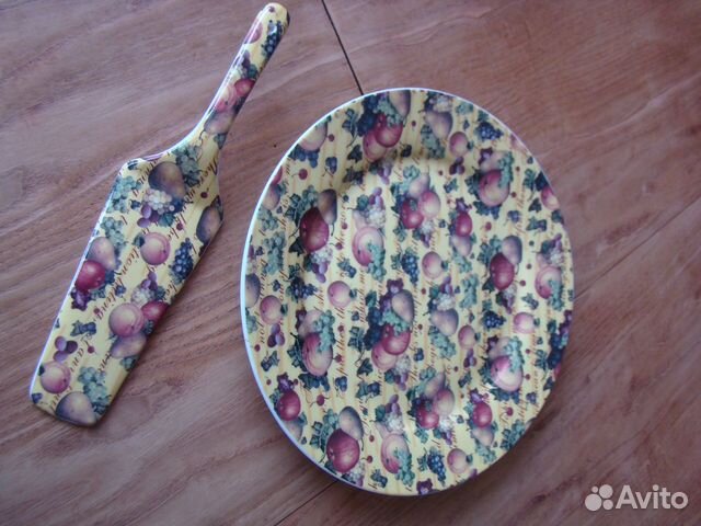 Блюдо для торта с лопаткой