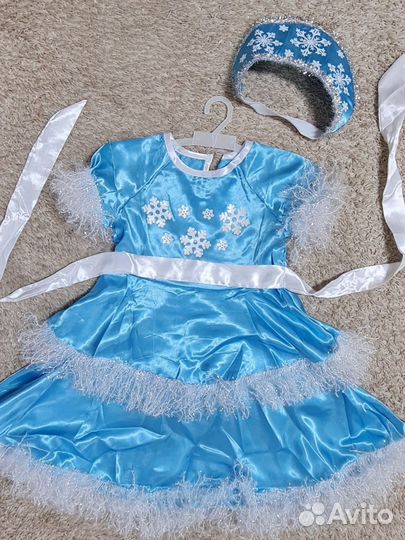 Новогодний костюм для девочки 98 104