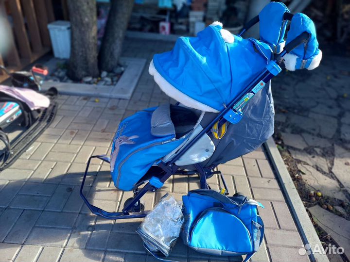 Коляска санки