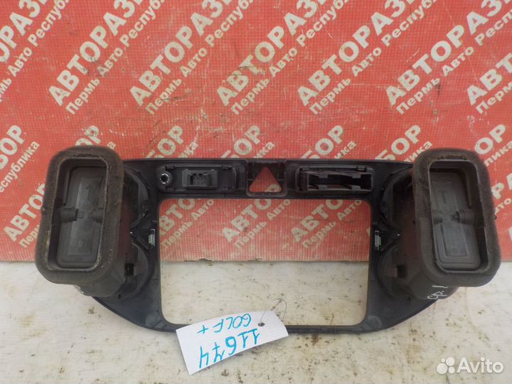 Рамка магнитолы фольксваген гольф плюс