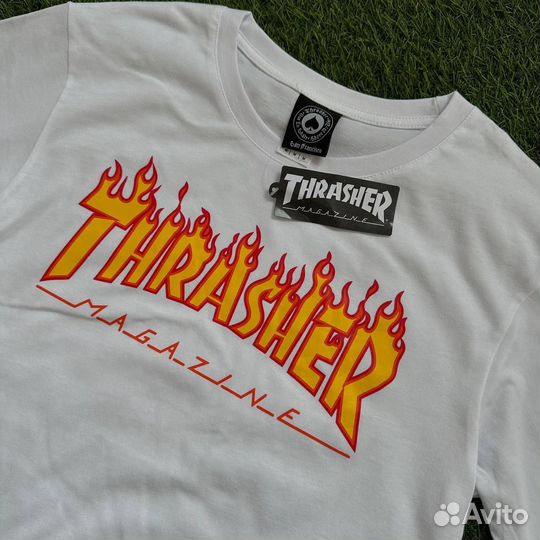 Футболка Thrasher Flame Logo