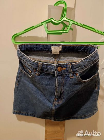 Юбка джинсовая
