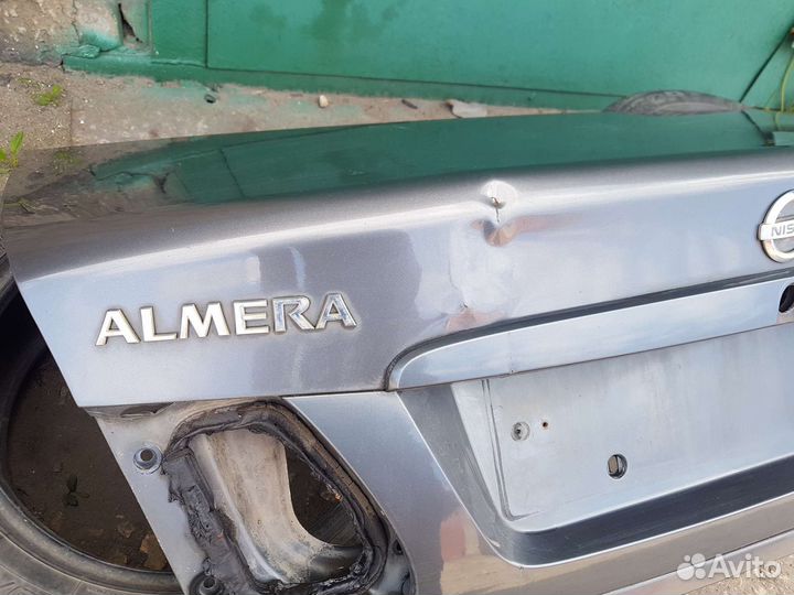 Крышка багажника nissan almera n16