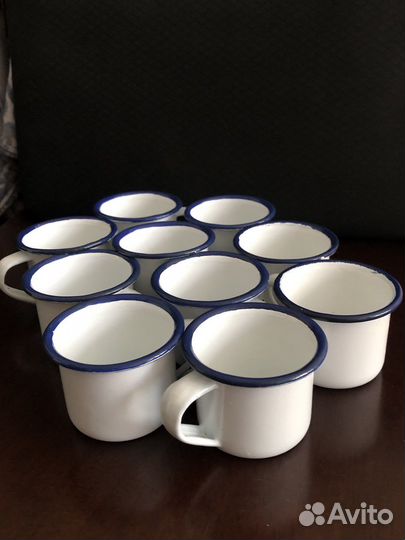 Эмалированная кружка