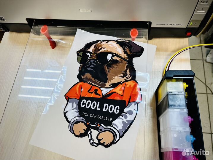 DTF печать, печать на футболках, принт на футболку