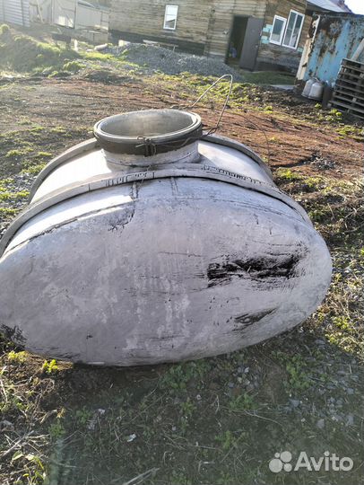 Бочка алюминиевая бу