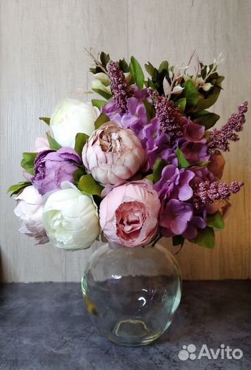 Банты на стулья, Вазы