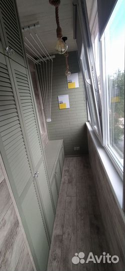 Внутренний ремонт, обшивка, отделка балкона