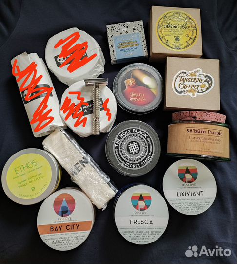 Мыло для бритья, станок 