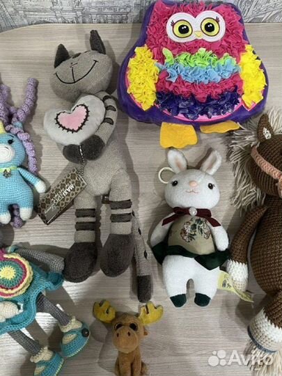 Вязаная и мягкая игрушка (разная)
