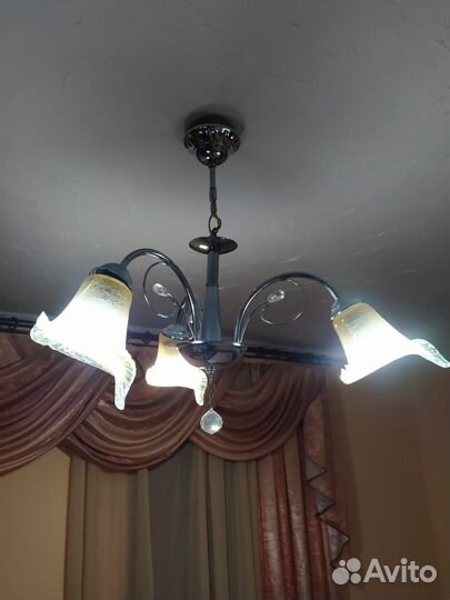 Люстра бу