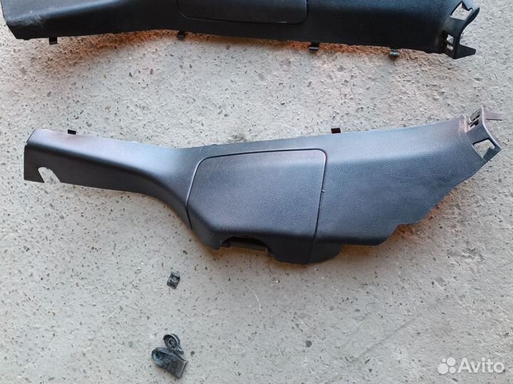 Накладка порога задняя nissan qashqai j11