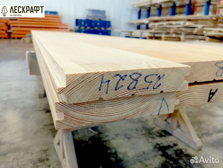 Доска пола 27*141*4000 мм сорт A лиственница