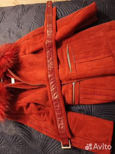 Продам дубленку 40-44р