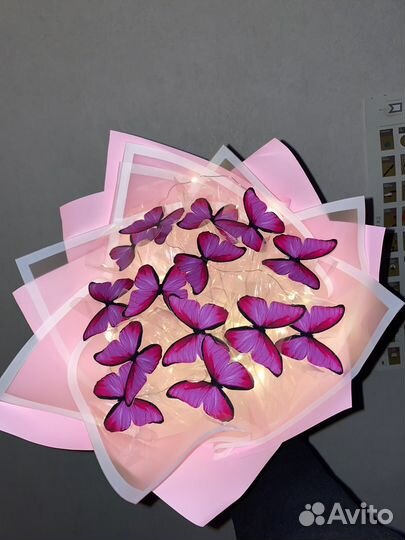 Букет с бабочками