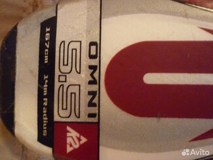 Горные лыжи + Крепления +Палки лыжные