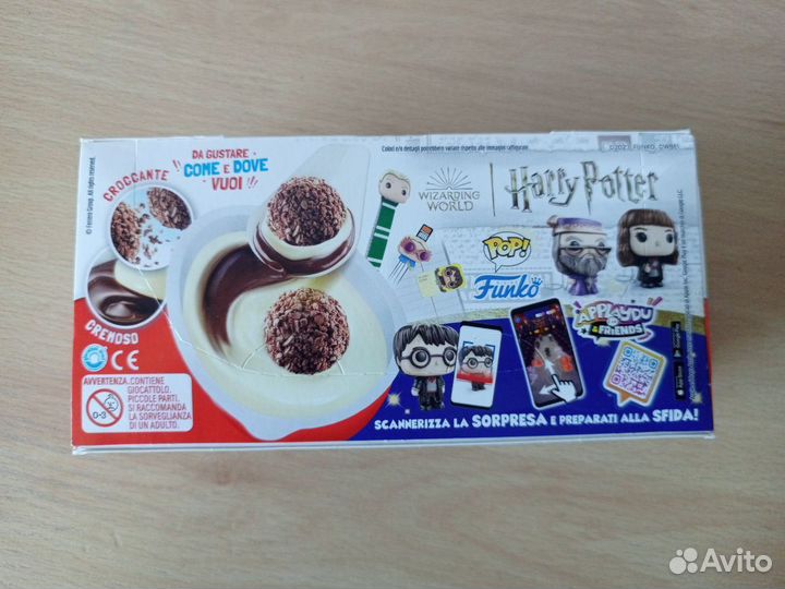 Kinder Joy Harry Potter Funko, наборы из 3/2 штук
