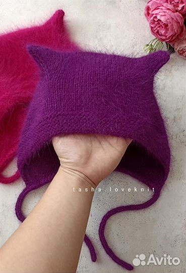 Коточепчик/чепчик с ушками