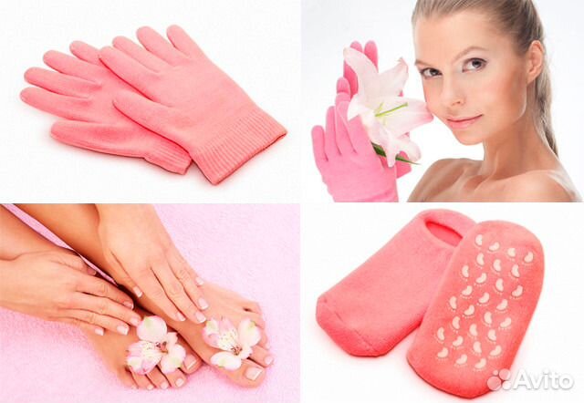 Набор SPA гелевые носки и перчатки