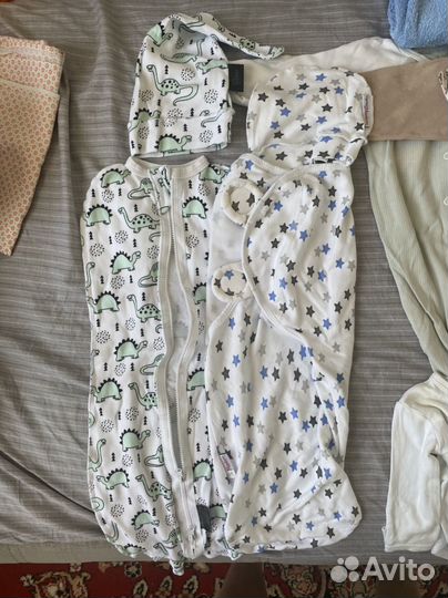 Детские вещи для новорожденных пакетом до 3-х мес