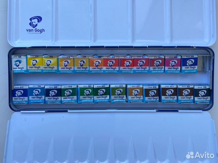 Акварельные краски Ван Гог Van gogh