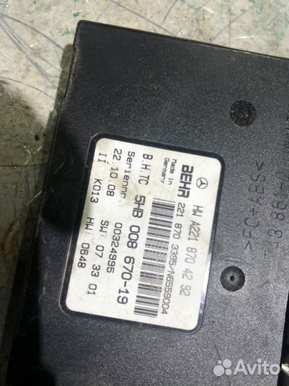 Блок управления климат-контролем Mercedes-Benz