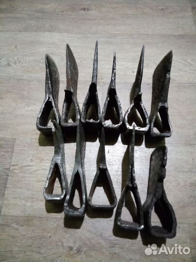 Топоры царских времён с дифектом в коллекцию форм
