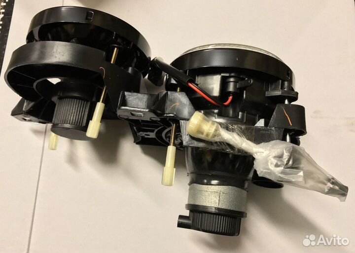 Фары BMW E30 аналог Hella Black