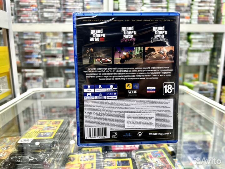 Новый GTA The Trilogy PS4 PS5
