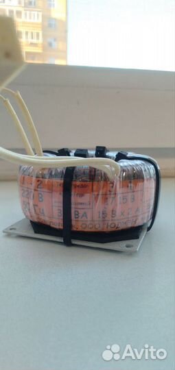 Тороидальный трансформатор 1х15в 2А, 1x24в 1.5A