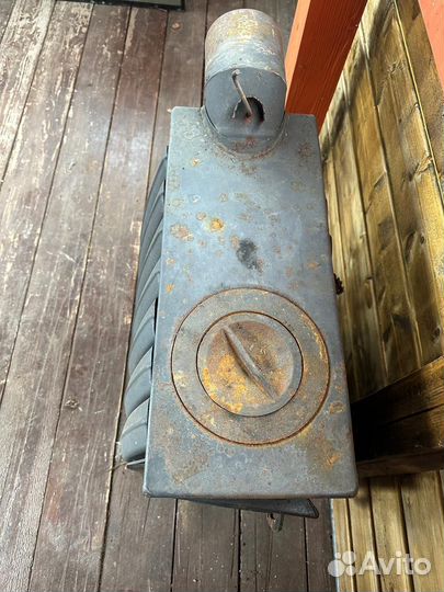 Печь буржуйка чугунная