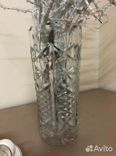 Ваза хрустальная СССР