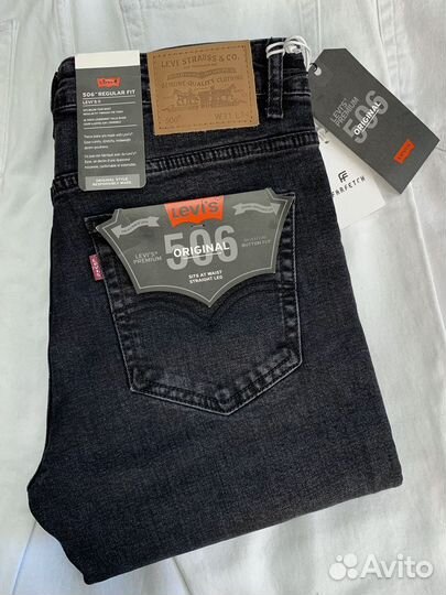 Джинсы Levi's 506 Dark Antrasit