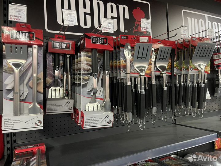 Щипцы лопатка weber