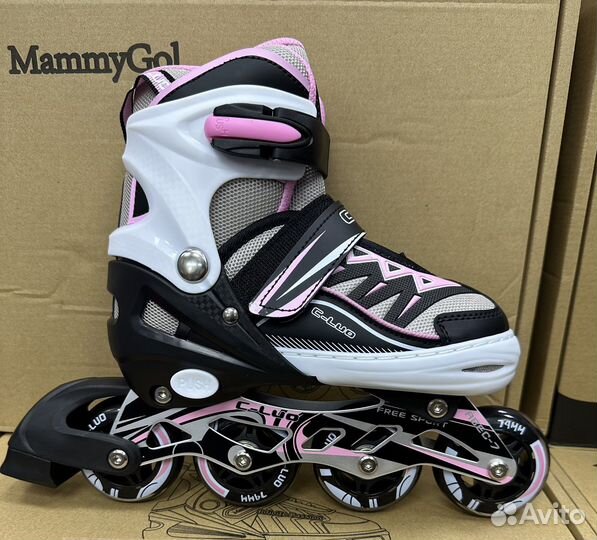 Детские ролики и защита новые