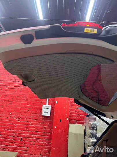 3Д коврики в багажник Kia Karnival 2020 3D