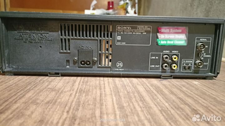 Видеомагнитофон Sony slv-x311