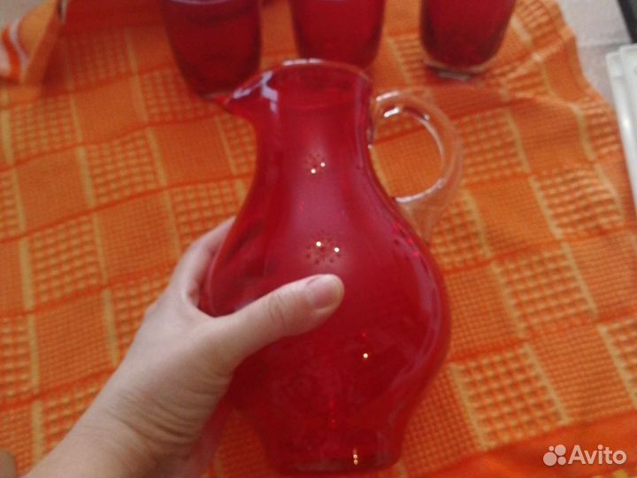 Кувшин для воды стекло