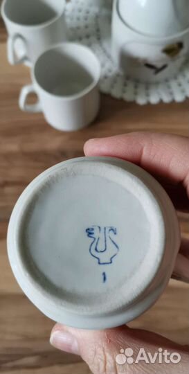 Сервиз кофейный СССР Бугульминский фз