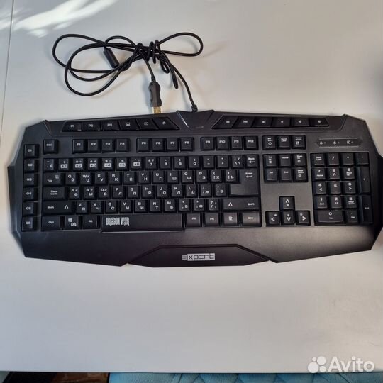 Игровая клавиатура Qumo Expert Black USB