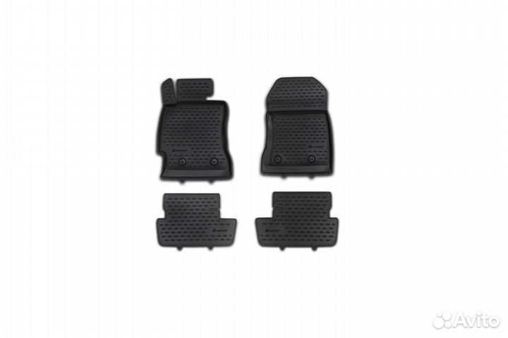 Коврики в салон toyota GT 86, 2012- 4 шт. (полиуре