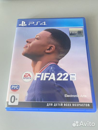 Fifa22 ps4 диск