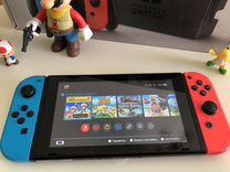 Nintendo Switch red and blue 64 gb