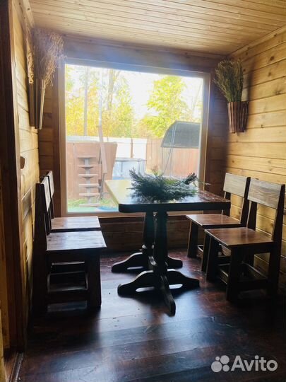 Баня на дровах с чаном