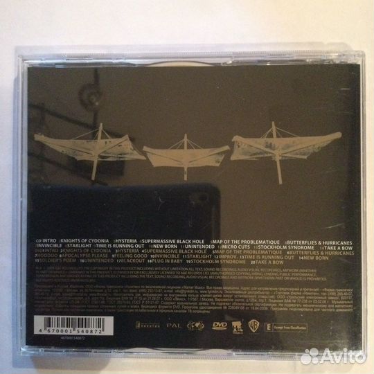 CD+DVD Muse/Haarp, 2008,лицензия Russia