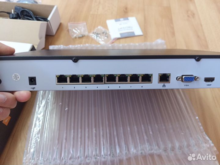 Nesa S22-9p 9-канальный IP регистратор с PoE