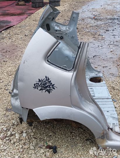 Задняя панель Citroen c3