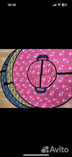 Тюбинги, ватрушка