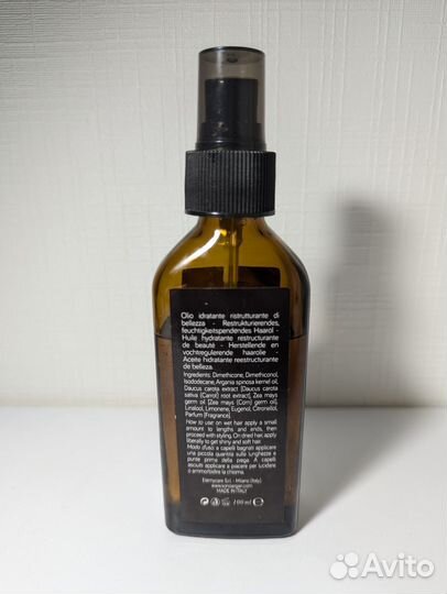Масло для волос Sono Argan oil, 100 ml