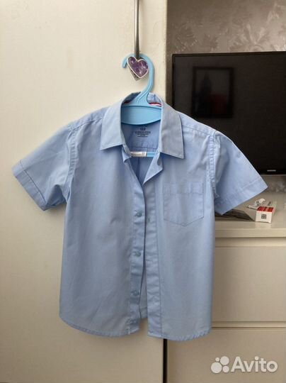 Рубашка школьная 122